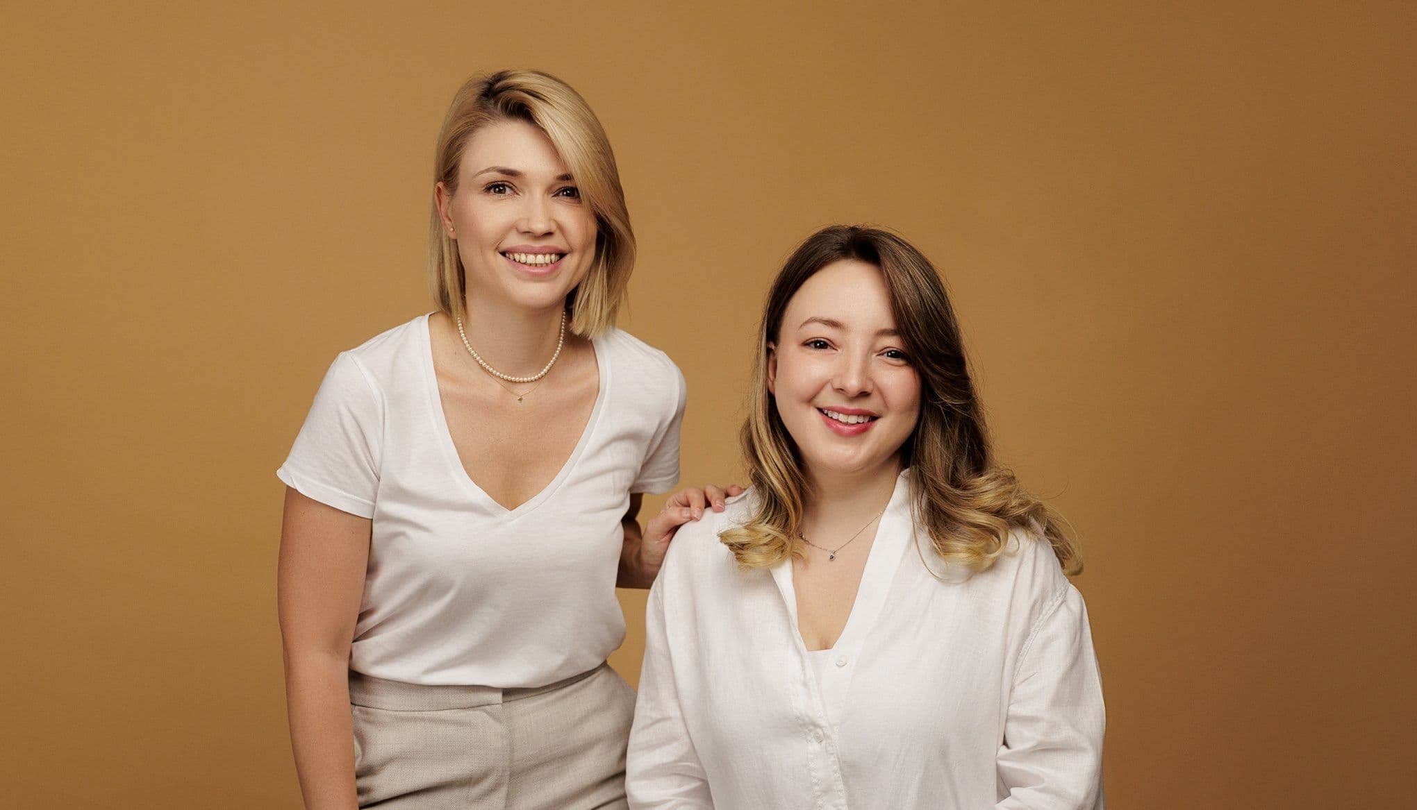Bianca Gună și Georgia Saghin